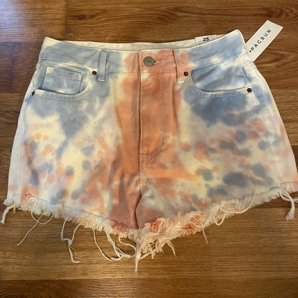 PacSun High Rise Festival Shorts - Picture 3 of 4
